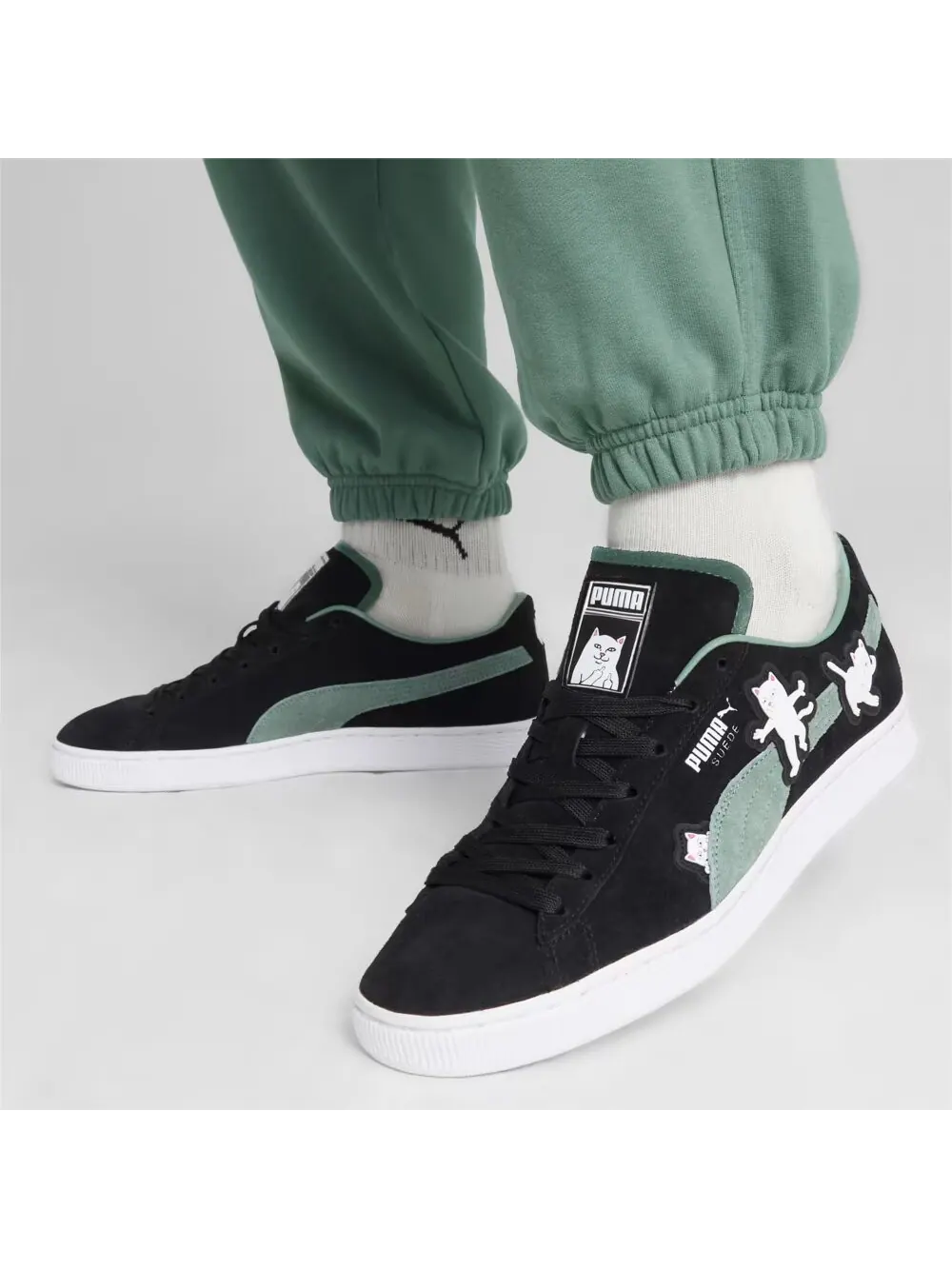Кроссовки Puma x Ripndip Suede 'Lord Nermal' — изображение 7 из 8, черный