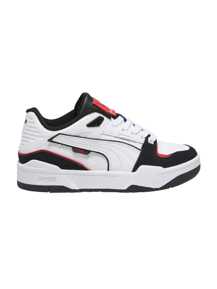 Кроссовки Puma Slipstream Bball Big Kid 'White Black Red' — изображение 1 из 1, белый/черный