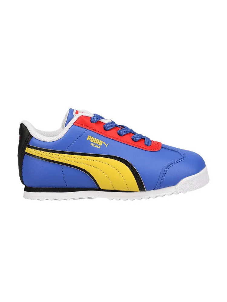 Кроссовки Puma Roma AC Infant 'Primary' — изображение 1 из 1, желтый/черный