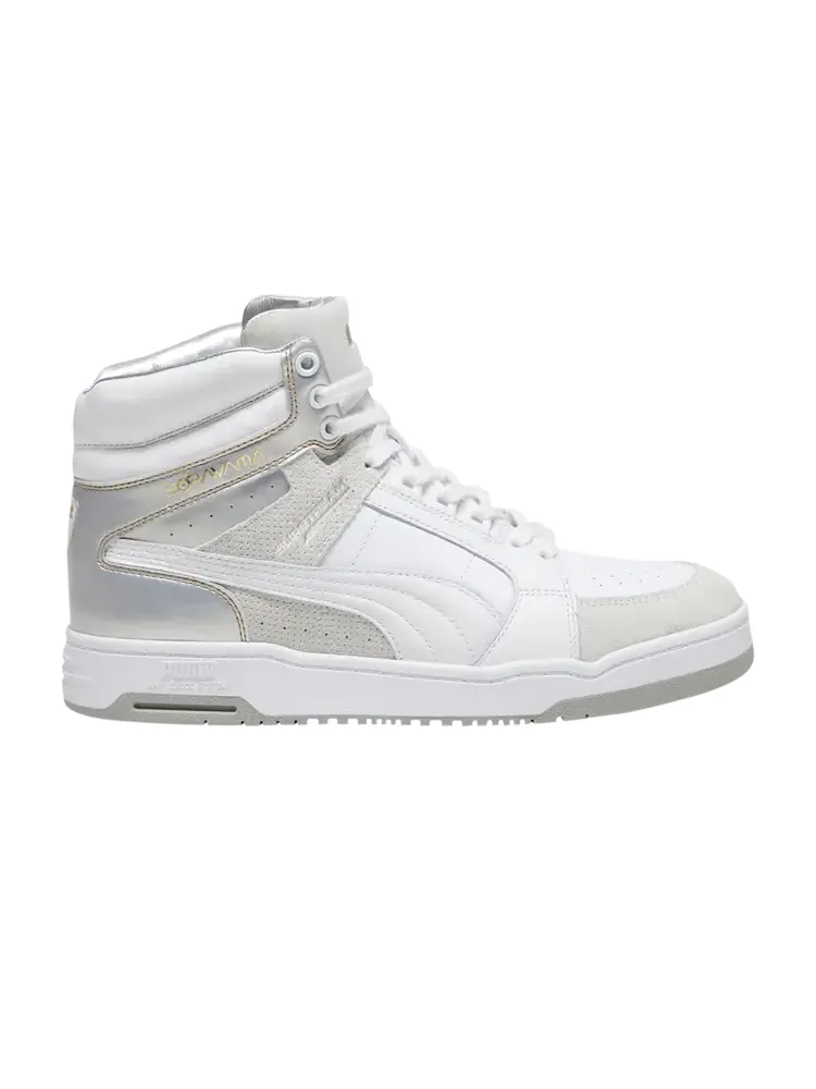 Кроссовки Hajime Sorayama x Slipstream Mid — изображение 1 из 1, белый серебристый