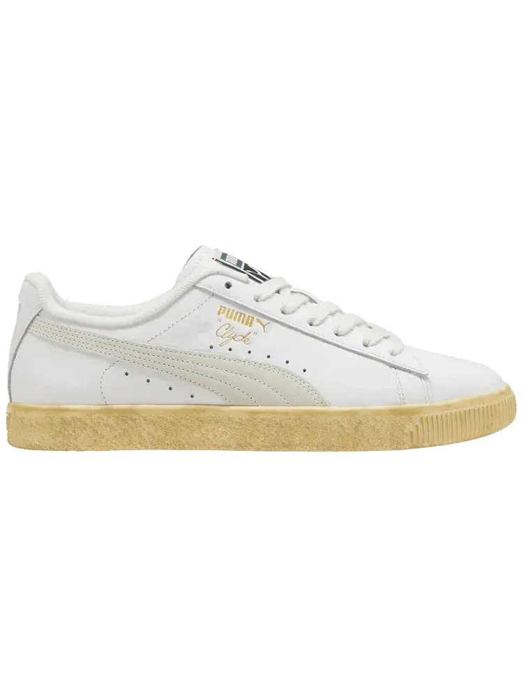 Кроссовки Puma Clyde 'Vintage - White' — изображение 1 из 1, белый