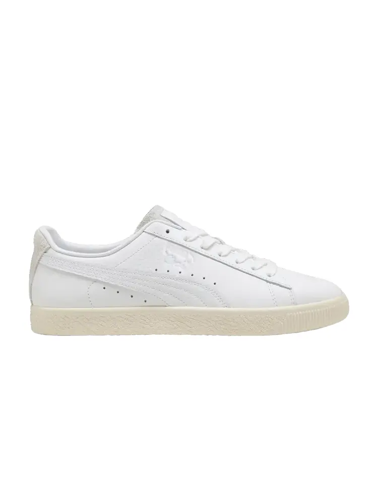 Кроссовки Puma Clyde Premium — изображение 1 из 1, белый слоновая кость