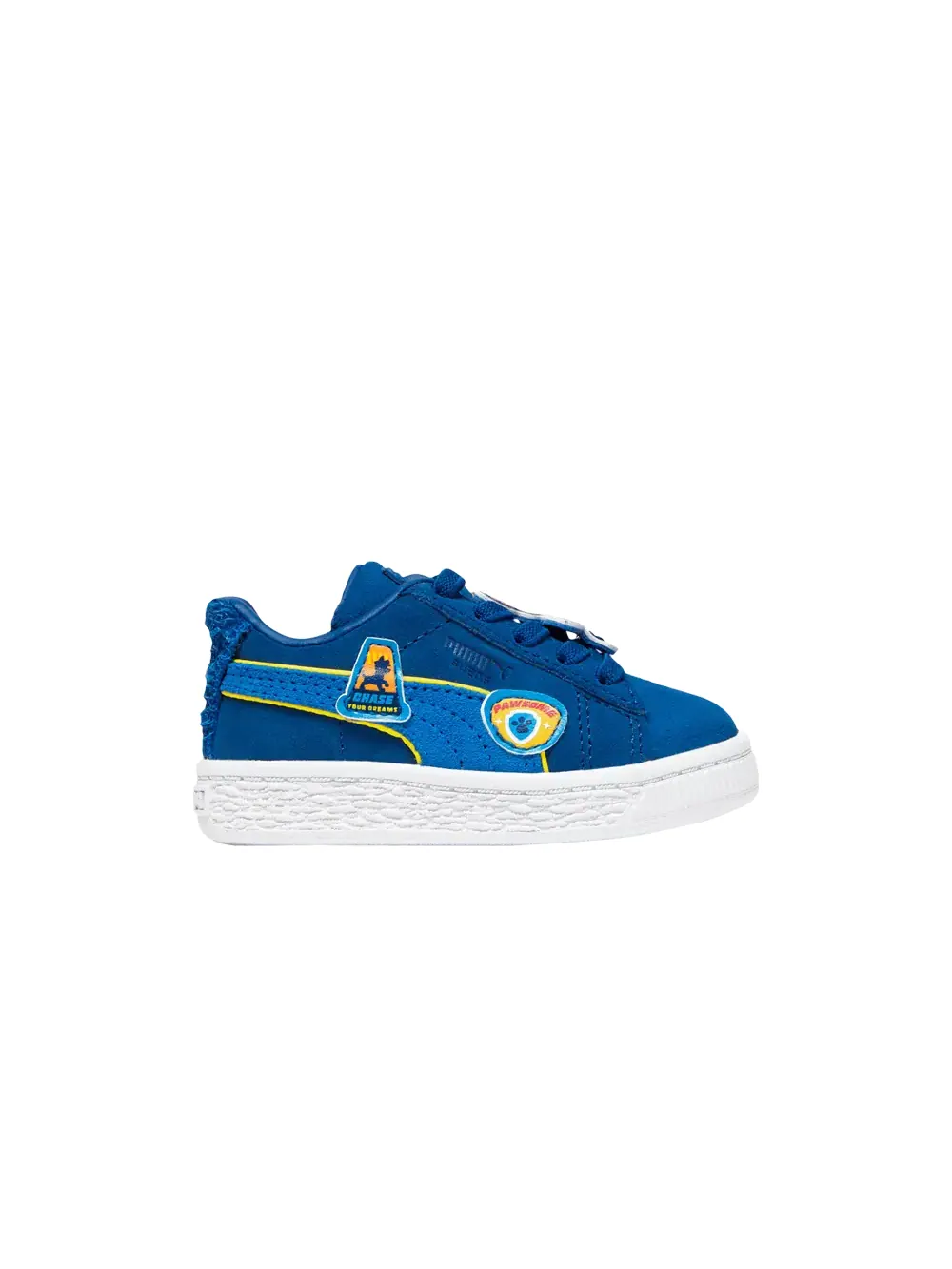 Кроссовки Paw Patrol x Suede Toddler Puma — изображение 1 из 1, синий/желтый