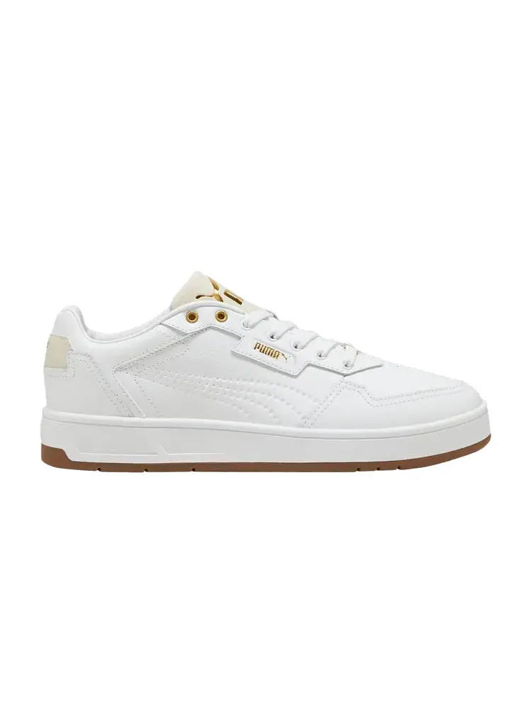 Кроссовки Court Classic Lux 'White Gold Gum' — изображение 1 из 1, белый золотистый