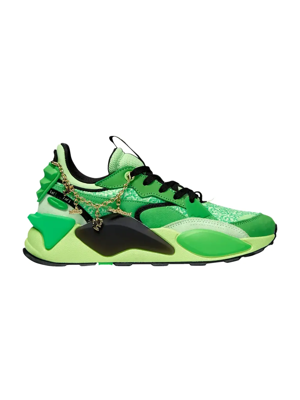 Кроссовки Puma LaFrance x RS-XL "FOREVER.RARE" — изображение 1 из 1, зеленый//черный