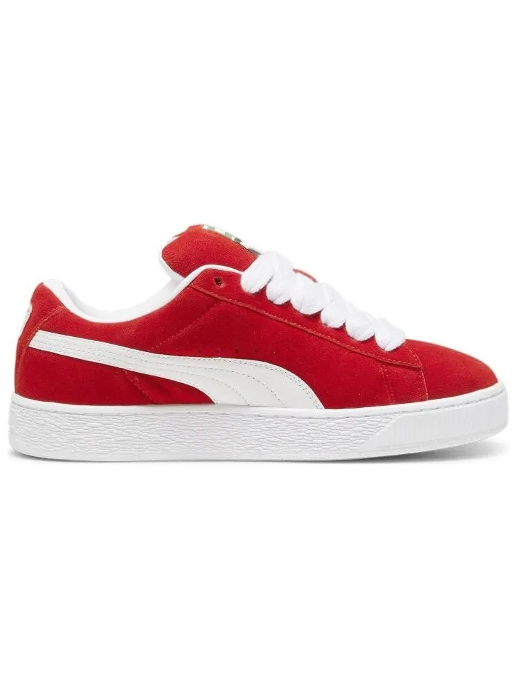 Кеды PUMA Suede XL Series Skateboard Unisex Low-Top — изображение 2 из 8, красный/белый