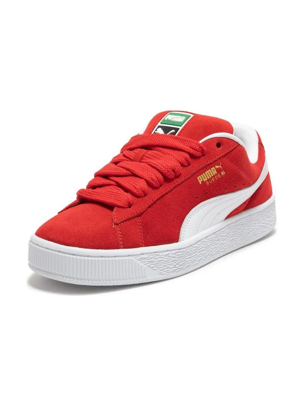 Кеды PUMA Suede XL Series Skateboard Unisex Low-Top — изображение 3 из 8, красный/белый