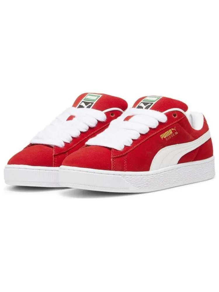 Кеды PUMA Suede XL Series Skateboard Unisex Low-Top — изображение 4 из 8, красный/белый