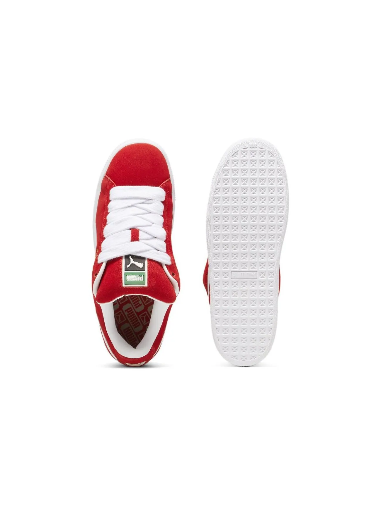 Кеды PUMA Suede XL Series Skateboard Unisex Low-Top — изображение 6 из 8, красный/белый