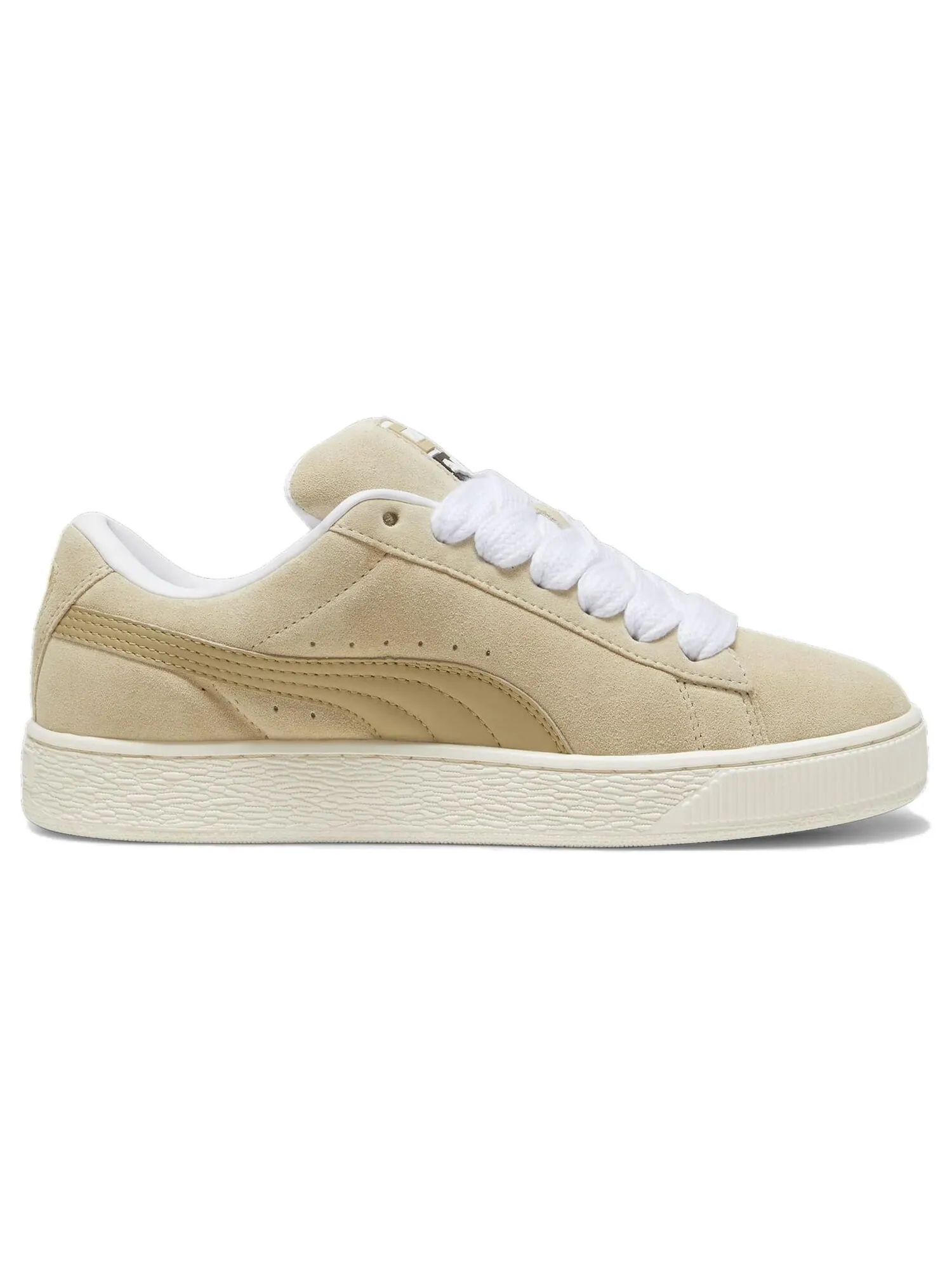 Кеды PUMA Suede XL Series Skateboard Unisex Low-Top — изображение 2 из 4, бежевый/коричневый