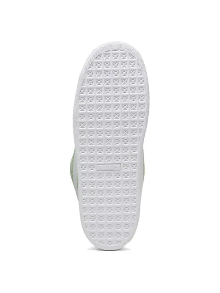 Кеды PUMA Suede XL Series Skateboard Unisex Low-Top — изображение 5 из 5, светло-зеленый/белый