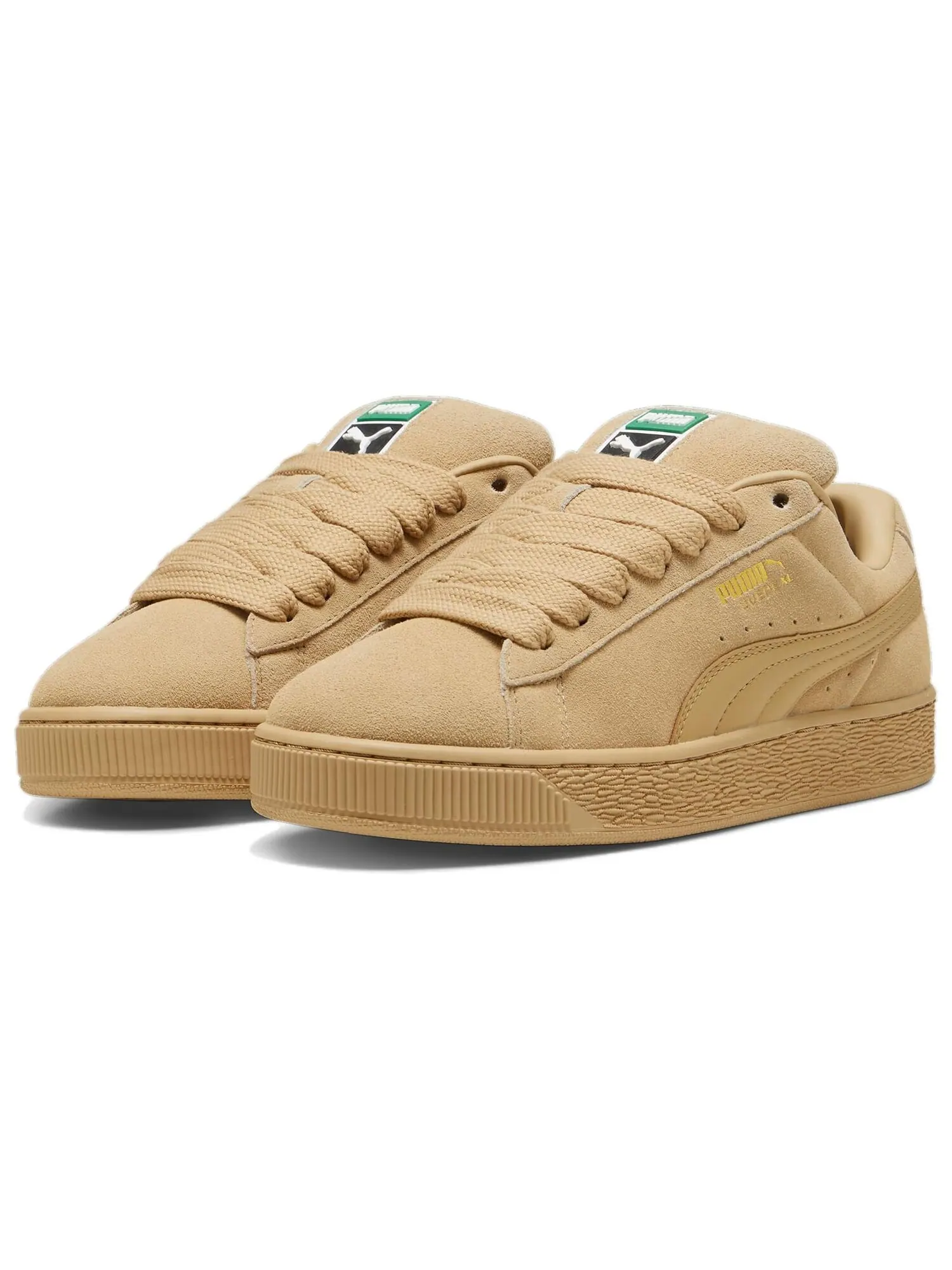 Кеды PUMA Suede XL Series Skateboard Unisex Low-Top — изображение 3 из 5, коричневый