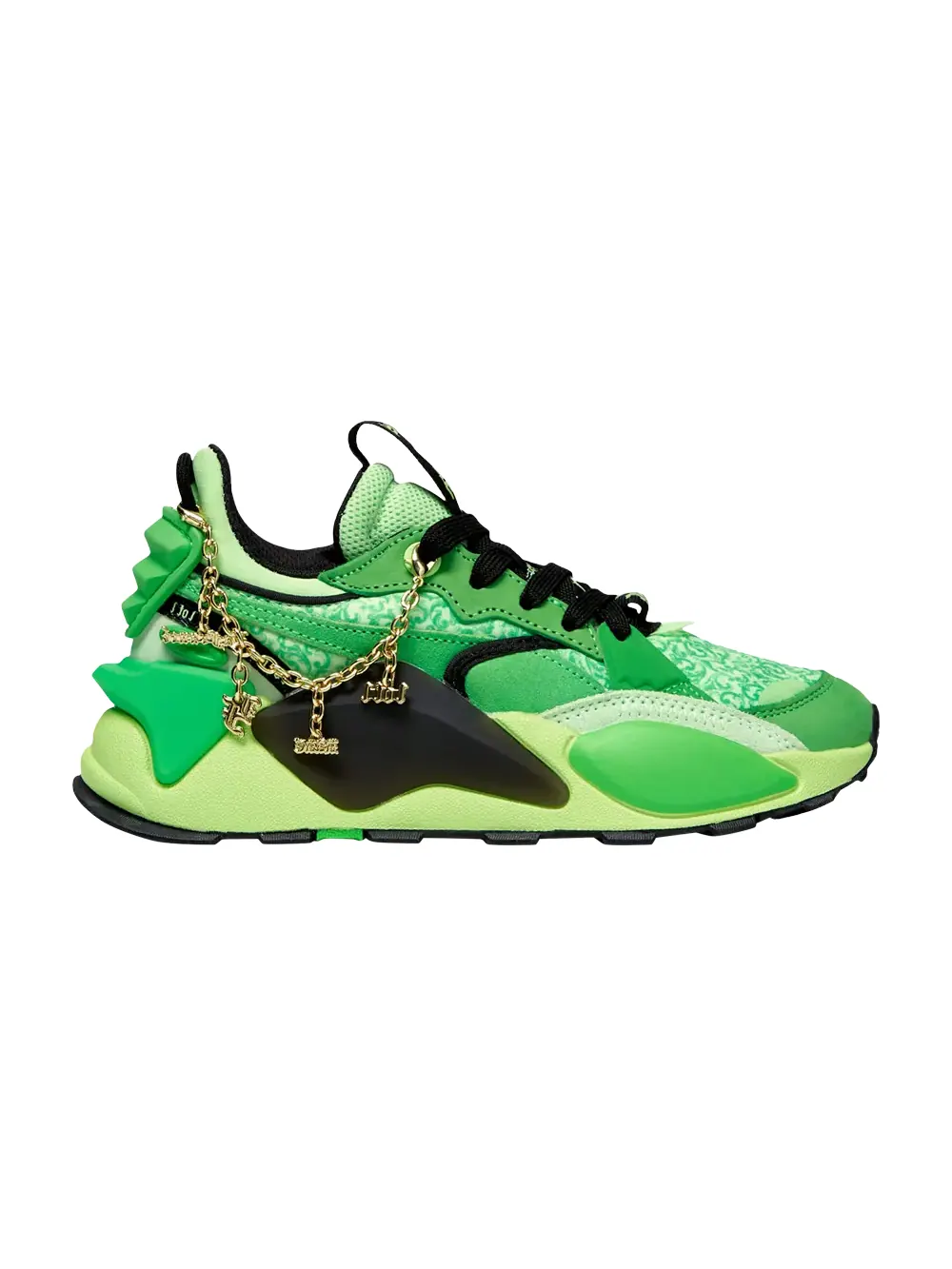 Кроссовки LaFrancé x RS-XL Big Kid Puma — изображение 1 из 1, зеленый//черный