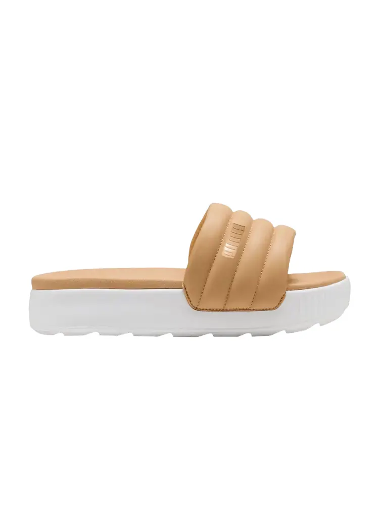 Кроссовки Puma Wmns Karmen Puffy Slide Warm Beige — изображение 1 из 1, бежевый