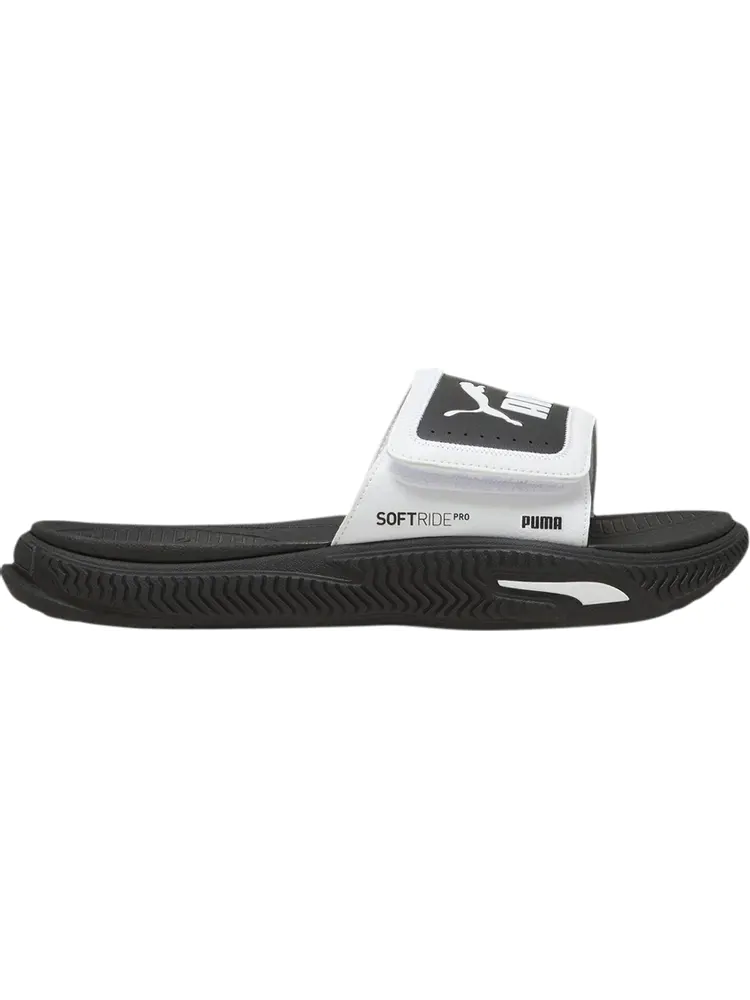 Кроссовки Softride Pro 24 V Slide 'White Black' — изображение 1 из 1, черный