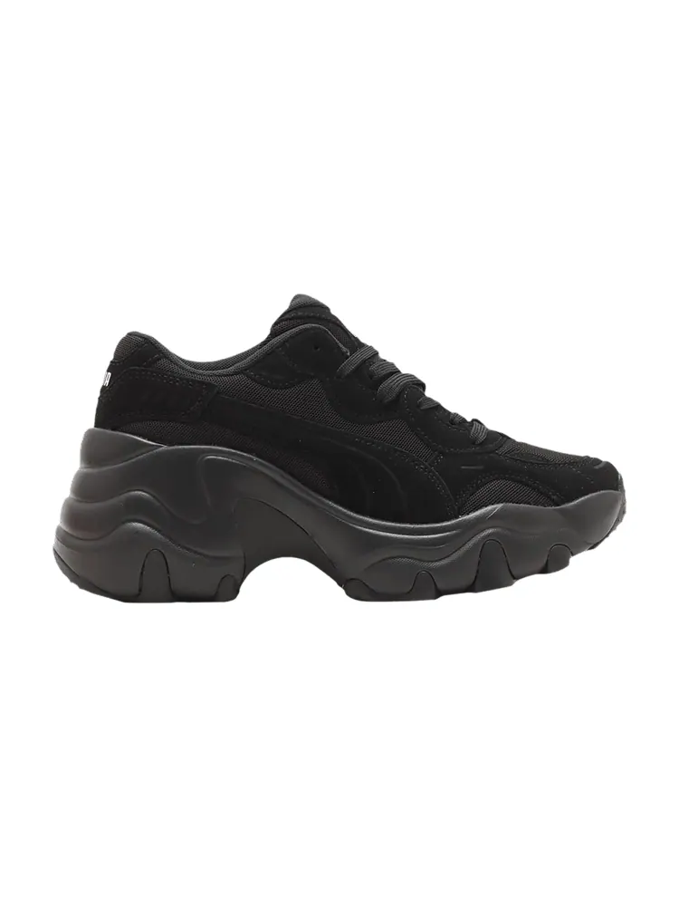 Кроссовки Wmns Pulsar Wedge Suede 'Black' — изображение 1 из 1, черный
