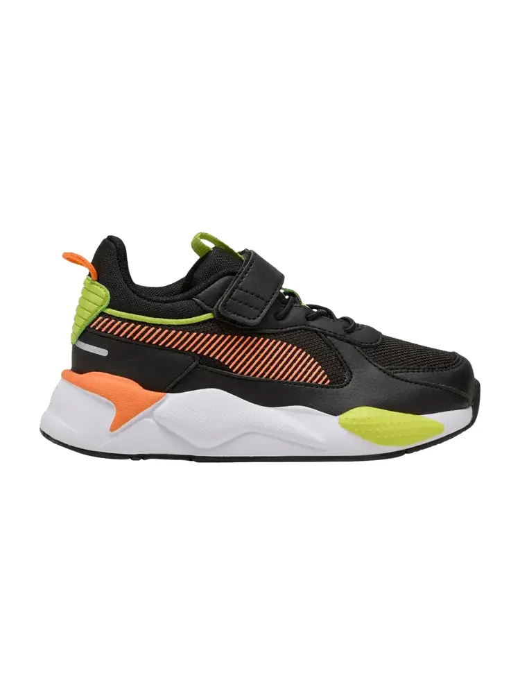 Кроссовки Puma RS-X Little Kid — изображение 1 из 1, черный оранжевый
