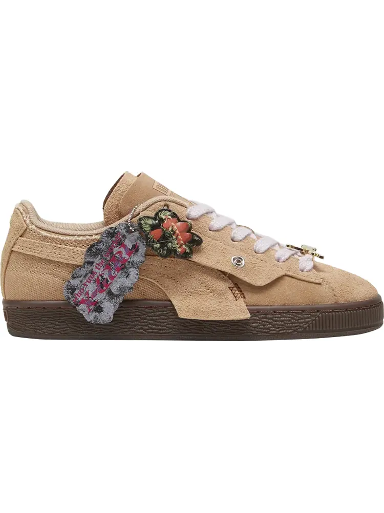 Кроссовки X-Girl x Wmns Suede 'Toasted Almond' — изображение 1 из 1, загар