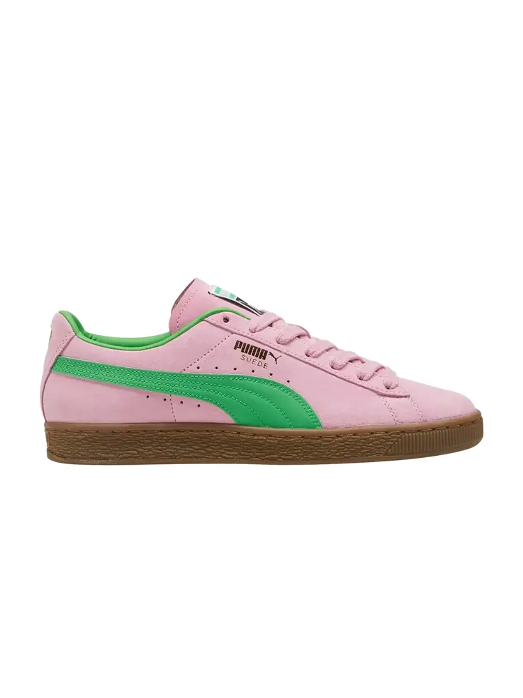 Кроссовки Suede Terrace — изображение 1 из 1, розовый зеленый