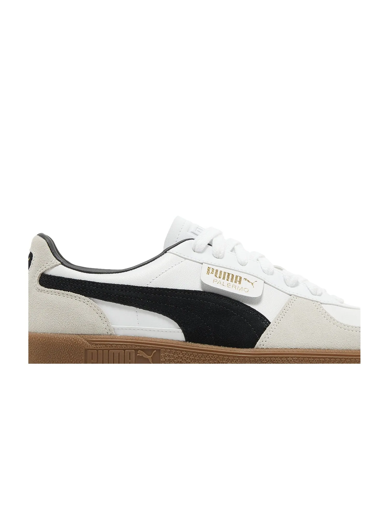 Кроссовки Puma Palermo Leather — изображение 3 из 8, белый/серый