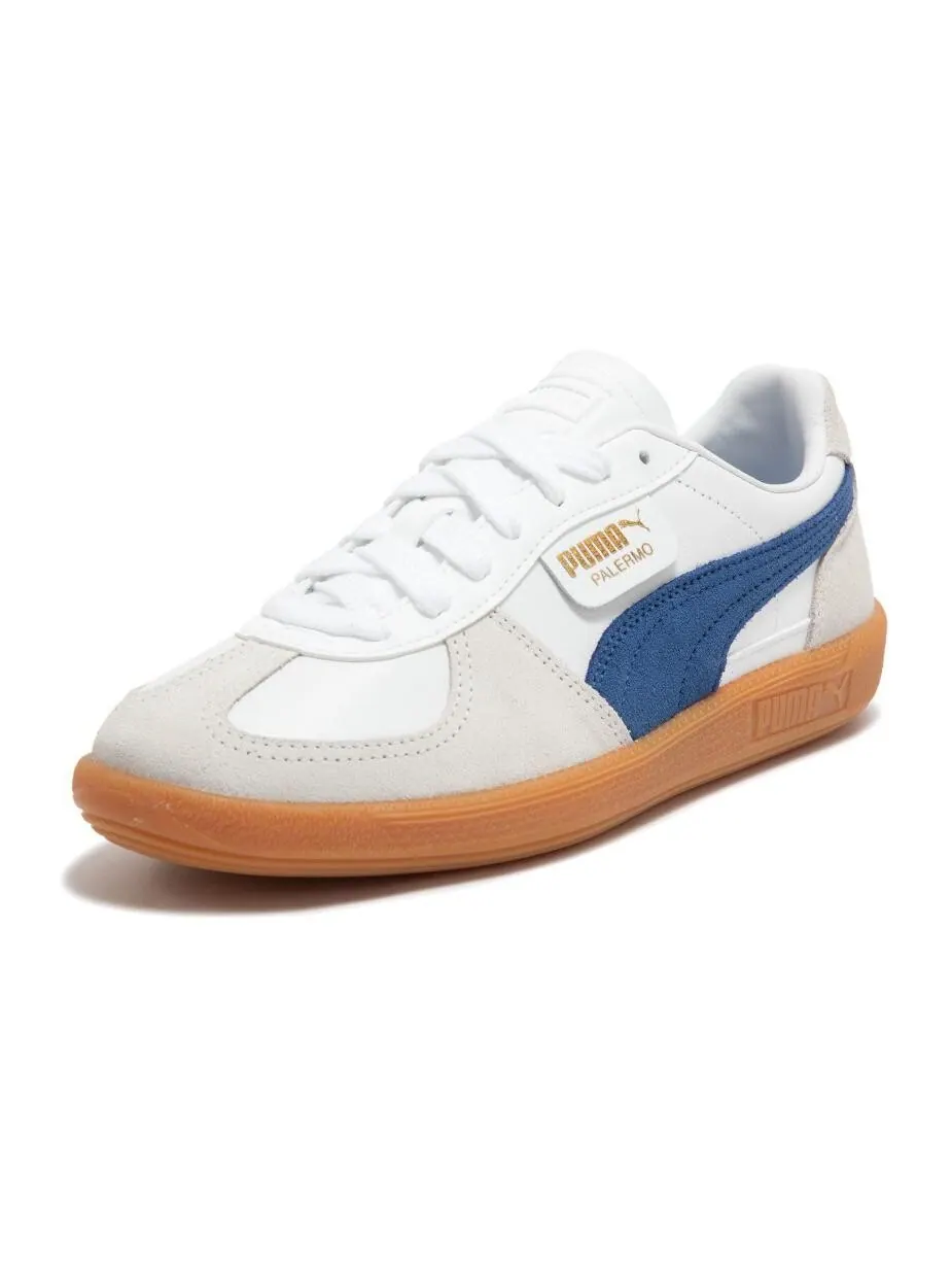 Кроссовки Puma Palermo — изображение 3 из 7, белый/синий/серый