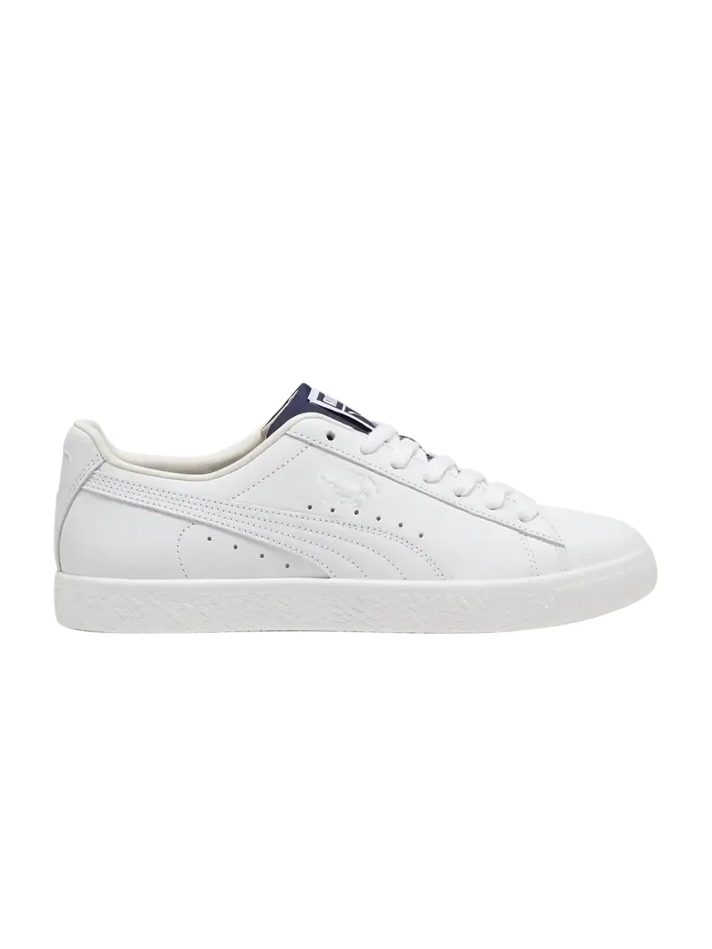Кроссовки Puma Clyde Varsity 2 — изображение 1 из 1, белый/темно-синий