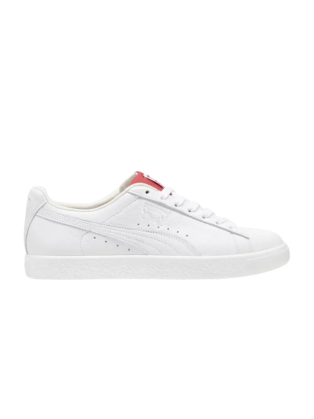 Кроссовки Puma Clyde Varsity 2 — изображение 1 из 1, белый-красный