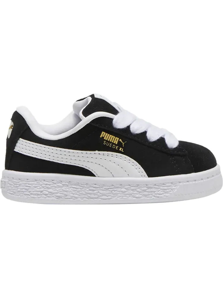 Кроссовки Suede XL Toddler 'Black White' — изображение 1 из 1, черный