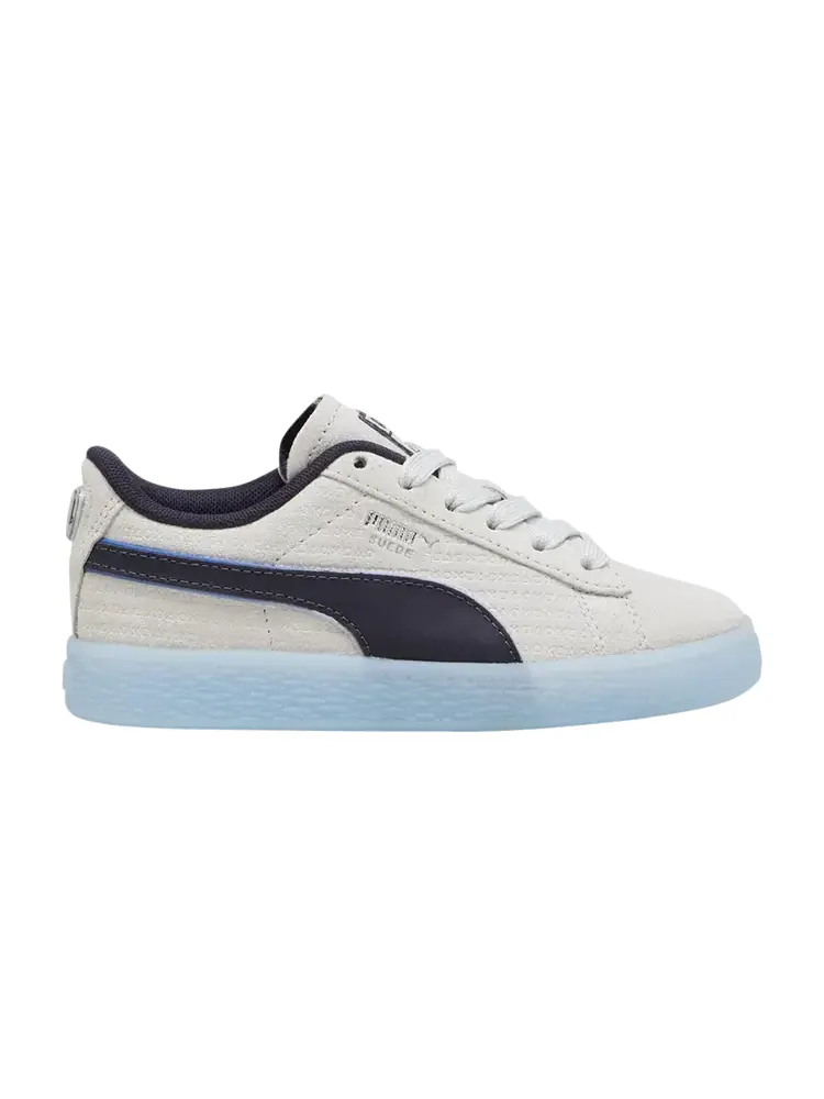 Кроссовки Puma PlayStation x Suede Little Kid — изображение 1 из 1, серый