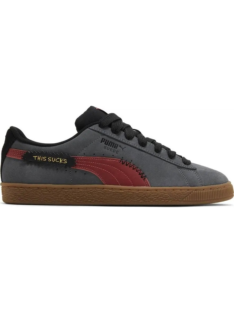 Кроссовки Beavis and Butt-Head x Suede 'Cornholio' — изображение 1 из 4, серый