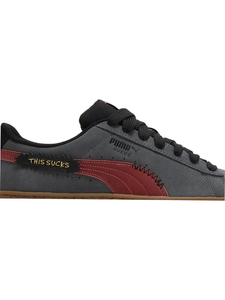 Кроссовки Beavis and Butt-Head x Suede 'Cornholio' — изображение 2 из 4, серый