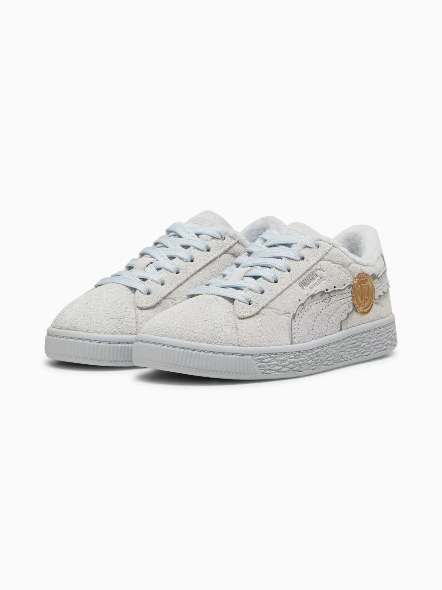 Кроссовки детские One Piece x Puma Suede 'Gear 5 Luffy' — изображение 2 из 7, серый