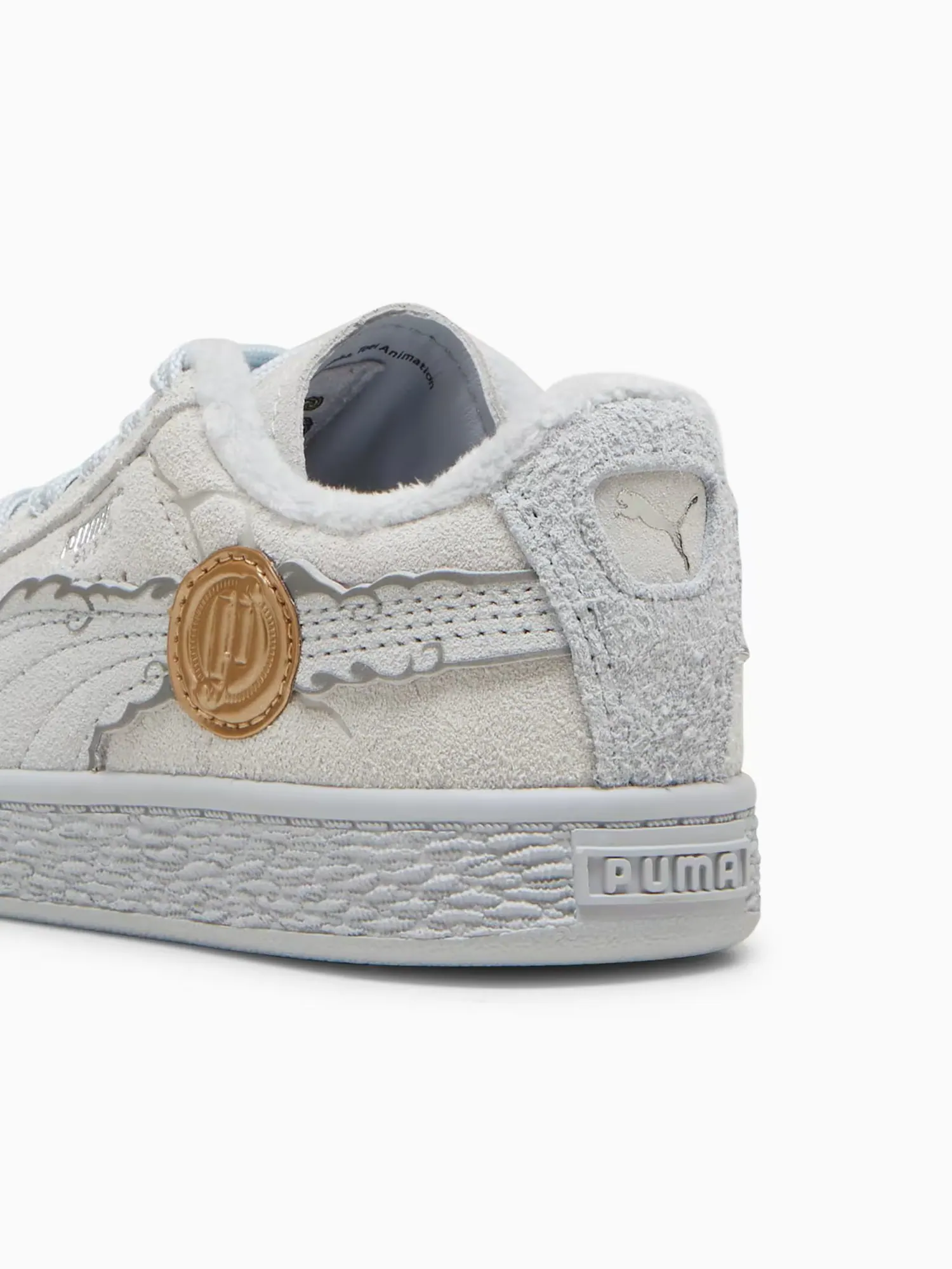 Кроссовки детские One Piece x Puma Suede 'Gear 5 Luffy' — изображение 4 из 7, серый
