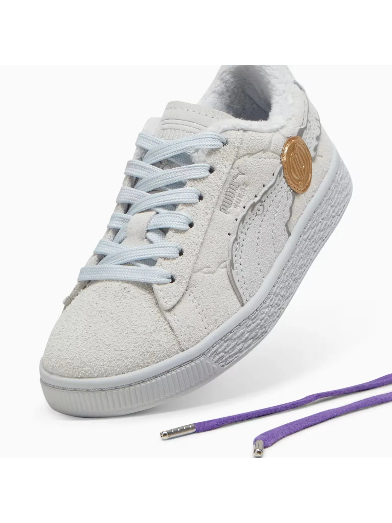 Кроссовки детские One Piece x Puma Suede 'Gear 5 Luffy' — изображение 6 из 7, серый