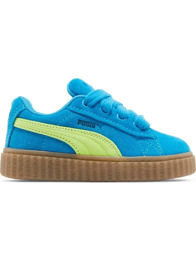 Кроссовки Fenty x Creeper Phatty Toddler 'Speed Blue Lime' — изображение 1 из 4, синий