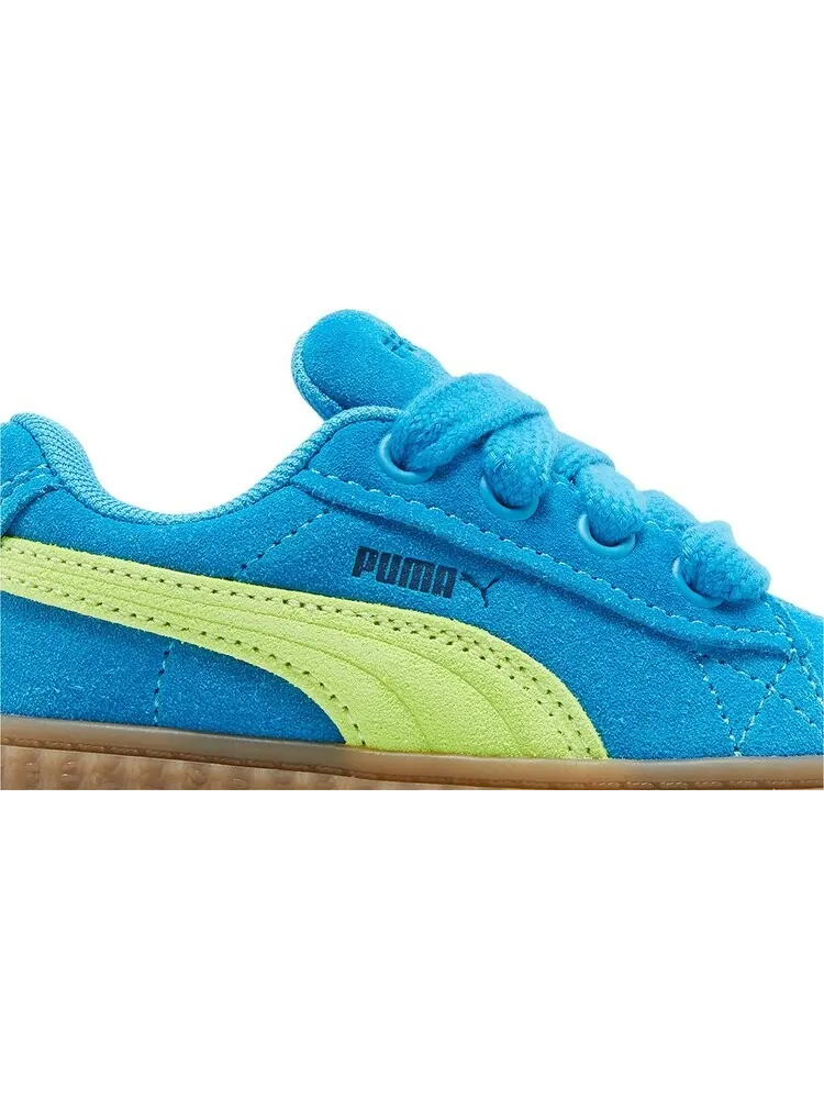 Кроссовки Fenty x Creeper Phatty Toddler 'Speed Blue Lime' — изображение 2 из 4, синий