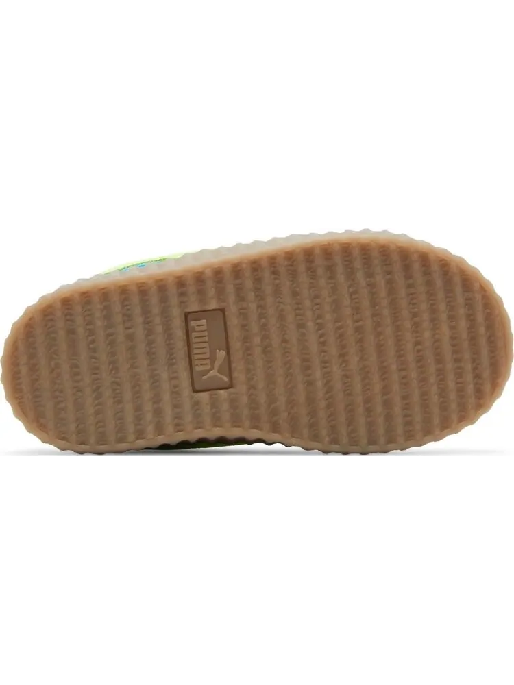 Кроссовки Fenty x Creeper Phatty Toddler 'Speed Blue Lime' — изображение 4 из 4, синий
