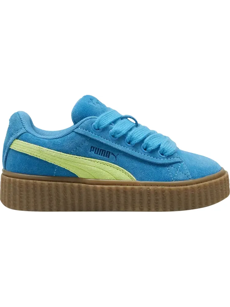 Кроссовки Fenty x Creeper Phatty Little Kid 'Speed Blue Lime' — изображение 1 из 1, синий