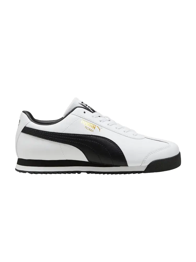 Кроссовки Puma Roma 24 White Black — изображение 1 из 1, белый черный