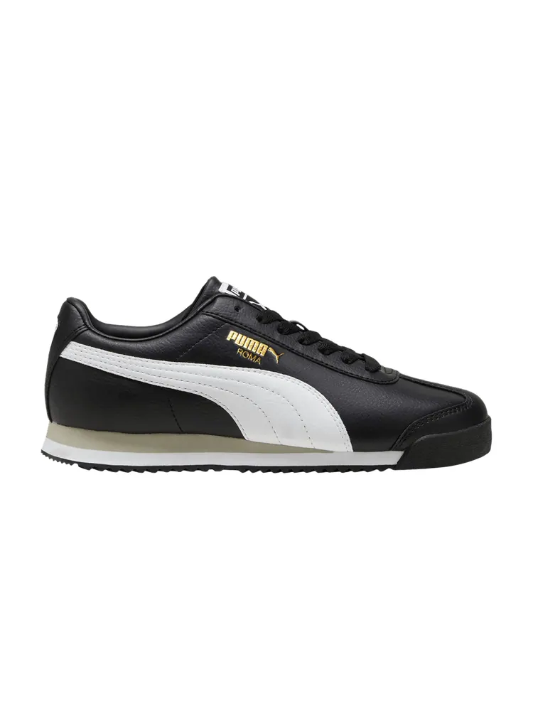 Кроссовки Puma Roma 24 'Black White' — изображение 1 из 1, черный/белый/серый
