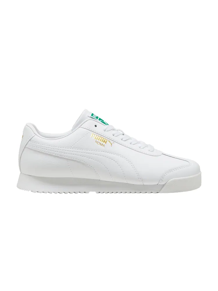 Кроссовки Puma Roma 24 'White Archive Green' — изображение 1 из 1, белый/зеленый
