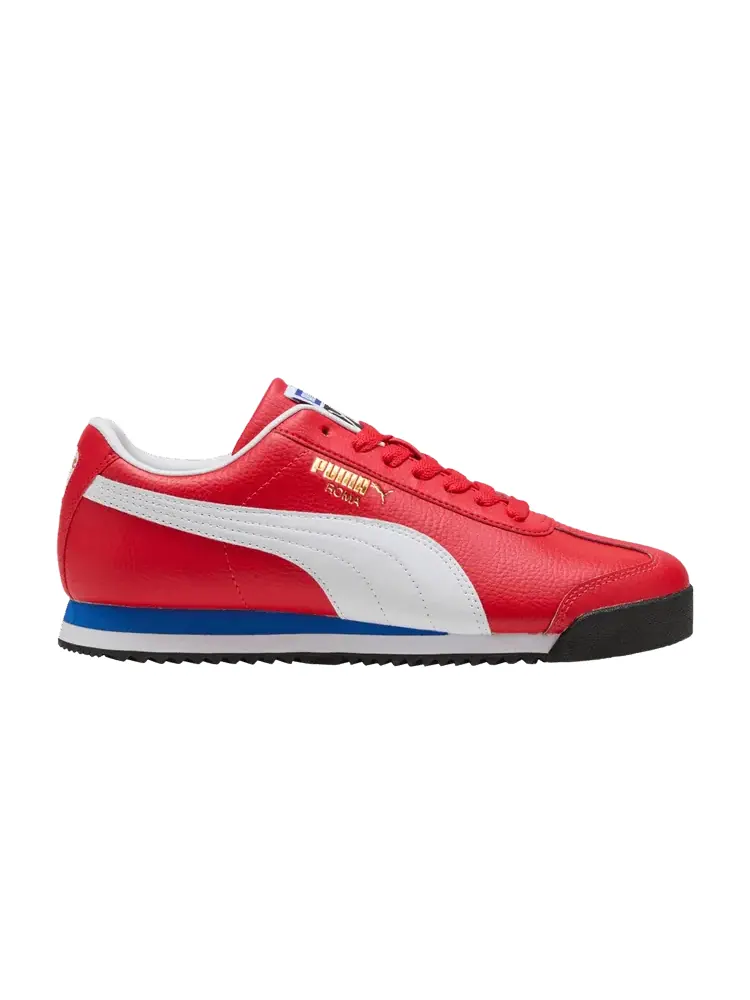 Кроссовки Puma Roma 24 'For All Time Red' — изображение 1 из 1, красный/белый