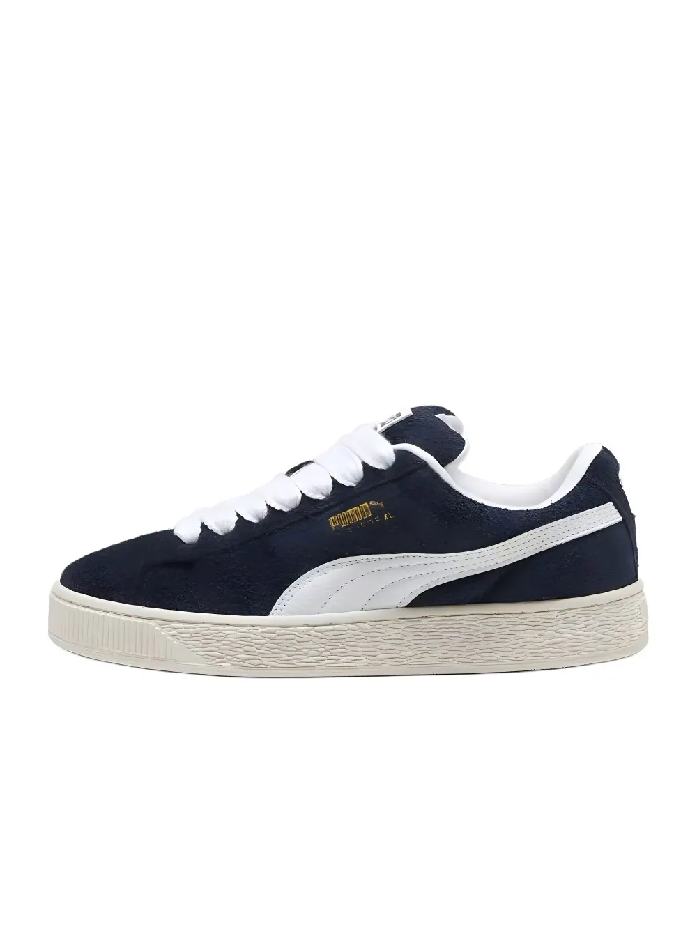 Кроссовки Puma Suede XL 'Hairy - Club Navy' — изображение 1 из 5, черный