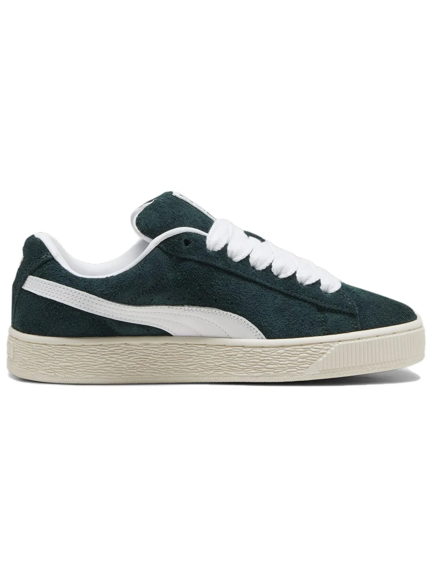 Кроссовки Puma Suede XL 'Hairy - Ponderosa Pine' — изображение 2 из 4, зеленый/белый