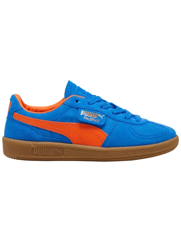 Кроссовки Puma Palermo Big Kid 'Hyperlink Blue Flame Flicker' — изображение 1 из 1, синий