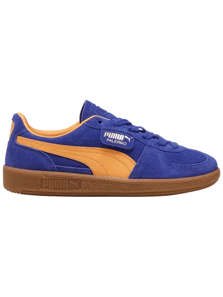 Кроссовки Puma Palermo Big Kid 'Lapis Lazuli Bright Melon' — изображение 1 из 1, желтый