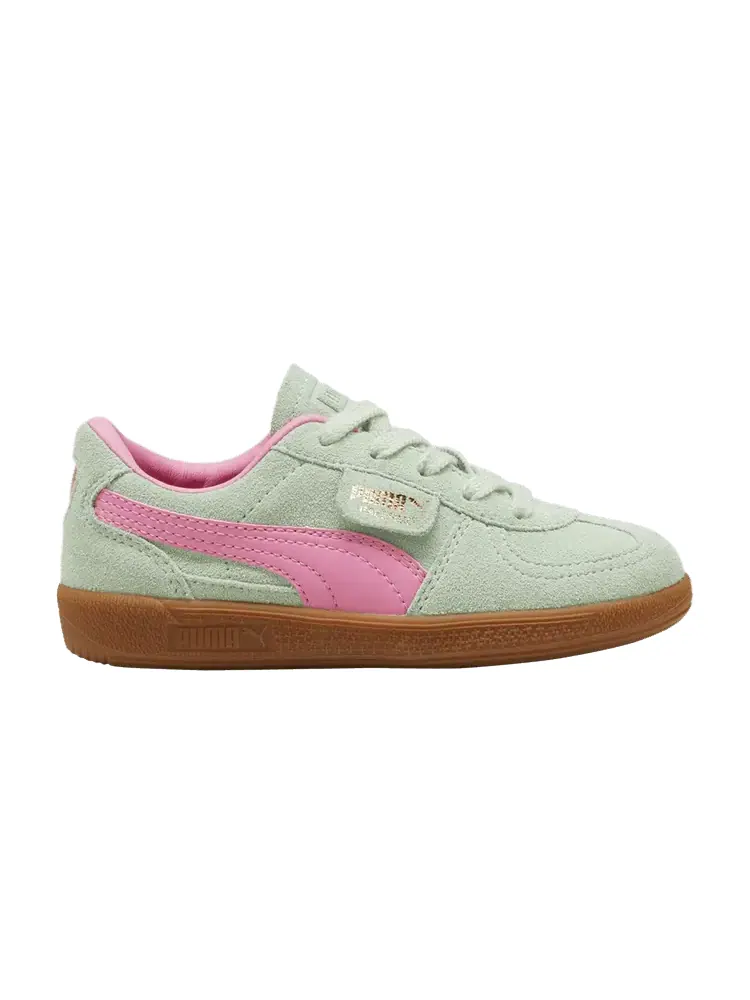 Кроссовки Puma Palermo Little Kid 'Fresh Mint Fast Pink Gum' — изображение 1 из 1, розовый