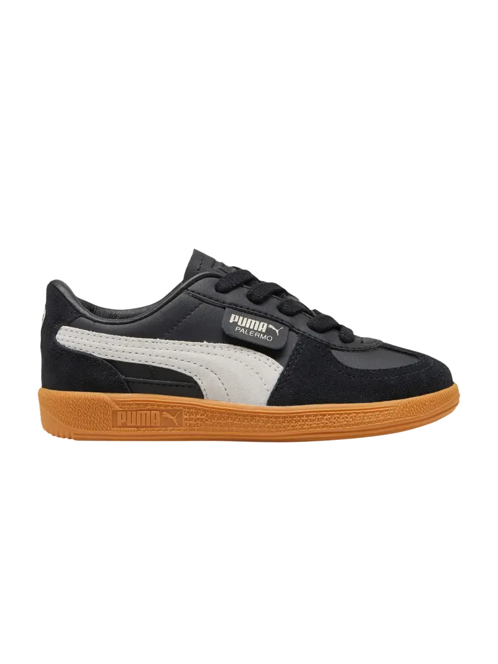 Кроссовки Palermo Leather Little Kid Puma — изображение 1 из 1, черный/серый