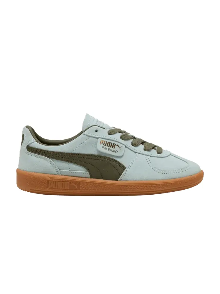 Кроссовки Puma Wmns Palermo 'Peaceful Blue Loden Green' — изображение 1 из 1, синий/зеленый