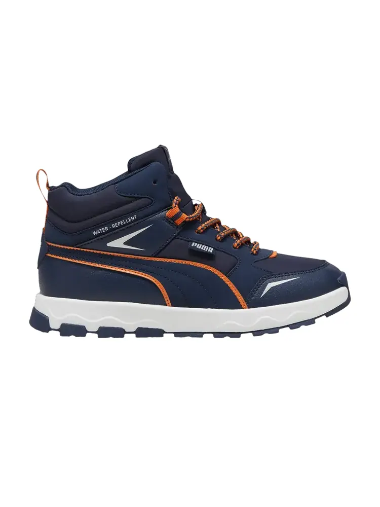 Кроссовки Puma Evolve Trail Big Kid Club Navy Maple Syrup — изображение 1 из 1, темно-синий
